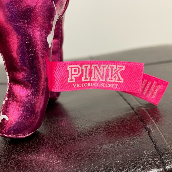Victorias Secret Mini Dog Limited Editon National Puppy Metallic Pink & Skeleton - Picture 9 of 11